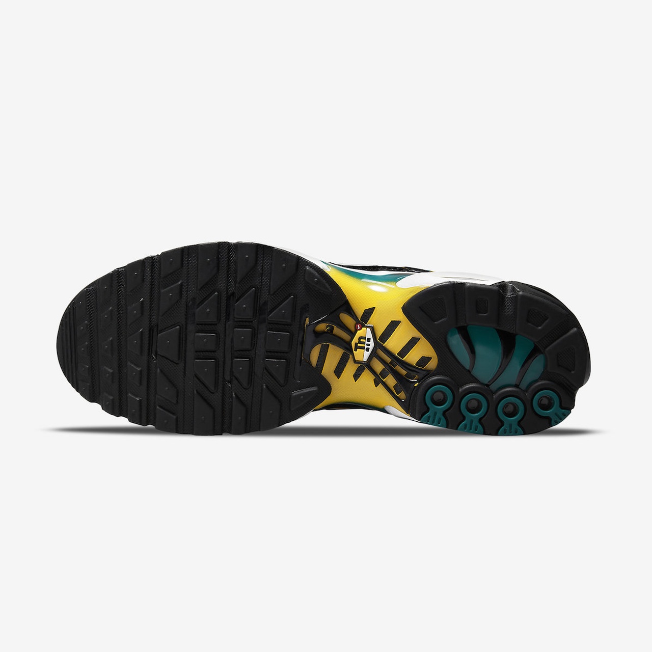 Nike Air Max Plus Tn Black Teal Yellow мініатюра 5