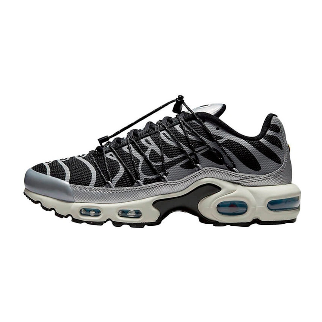 Nike Air Max Plus TN Lace Toggle White Black — фото 1