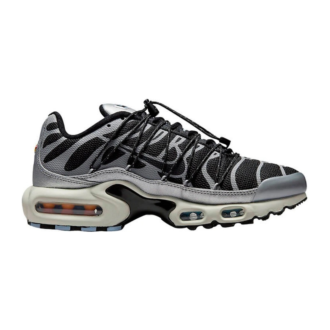 Nike Air Max Plus TN Lace Toggle White Black мініатюра 3