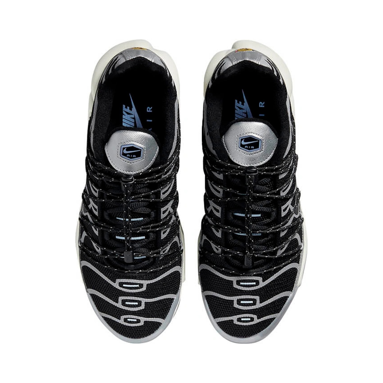 Nike Air Max Plus TN Lace Toggle White Black мініатюра 4